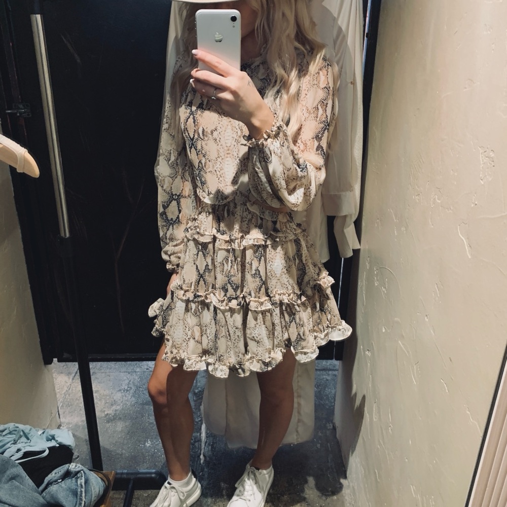 Dress from showroom in LA
